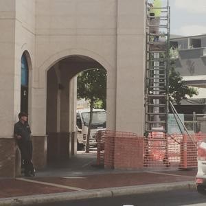 Scaffolding - Signage work