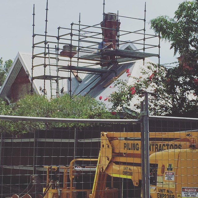 Scaffolding - Chimney Access